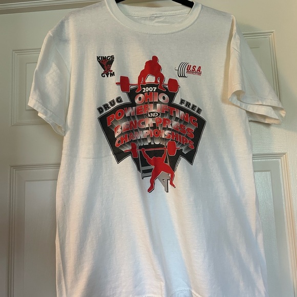 2007 OHIO Powerlifting Champ Tee- Men’s XL - Picture 1 of 2